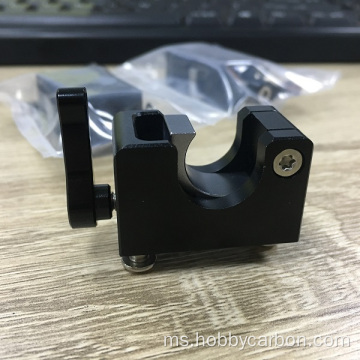 Custom 6061 Aluminium Anodized Motor Mount untuk FPV